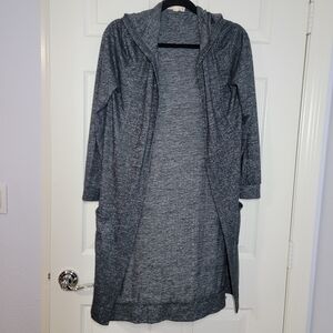 It's Our Time Charcoal Knit Cardigan